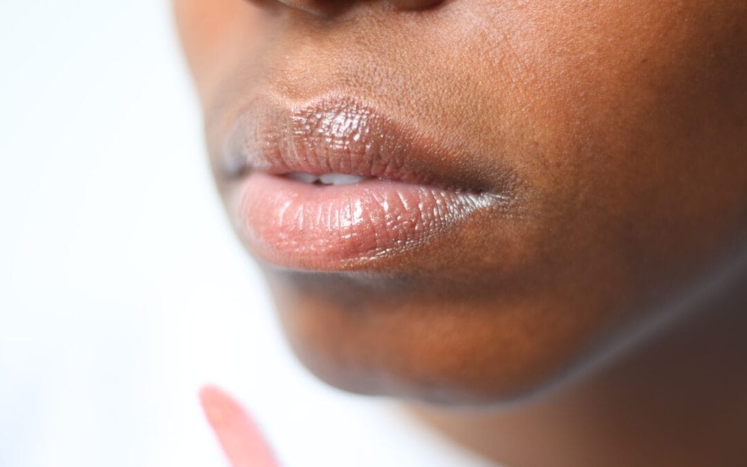 Close up of lips